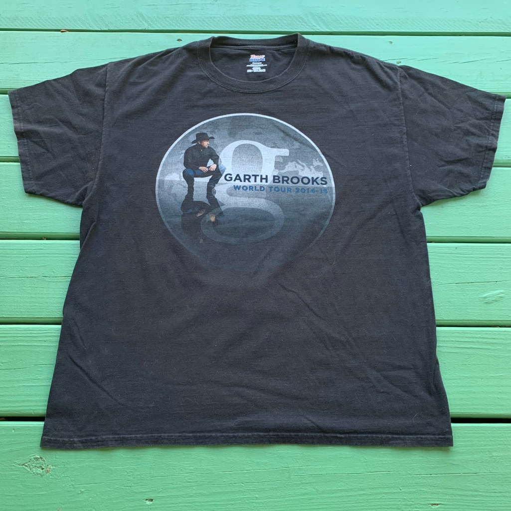 Y2k Garth Brooks Country Music Concert Shirt Xl